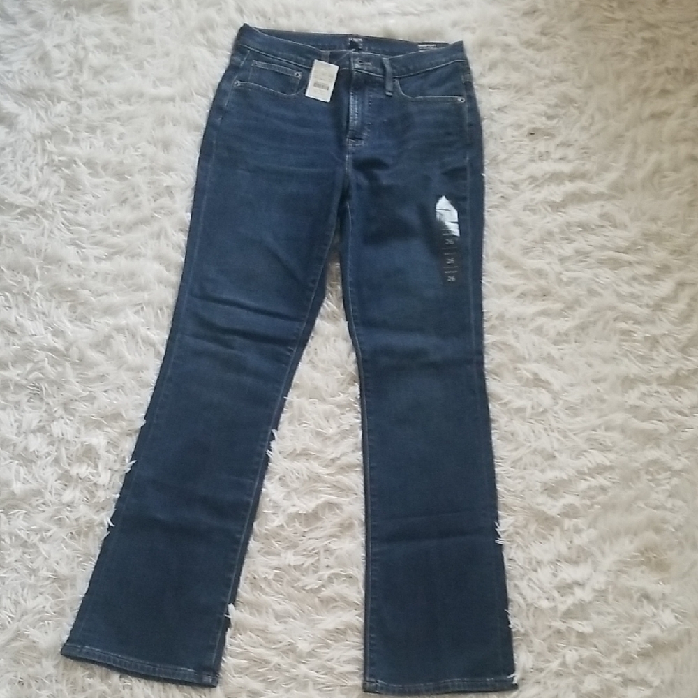 J. Crew Blue Flare & Wide Leg Jeans